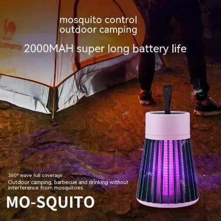 Lámpara Mata Mosquitos Portátil USB — Sin Químicos