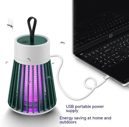 Lámpara Mata Mosquitos Portátil USB — Sin Químicos