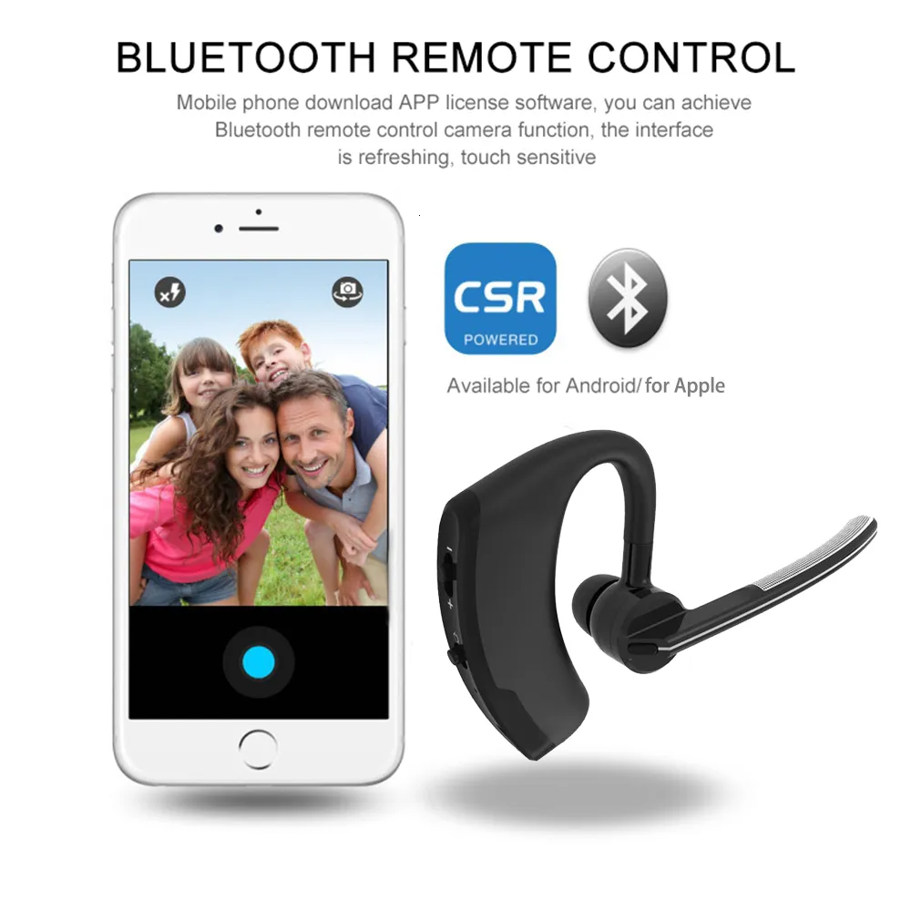 Audífono Bluetooth Manos Libres — Cancelación de Ruido Profesional
