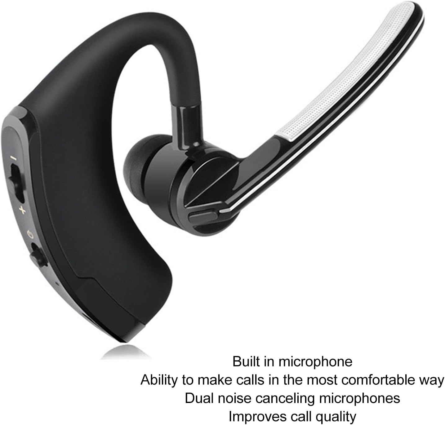 Audífono Bluetooth Manos Libres — Cancelación de Ruido Profesional